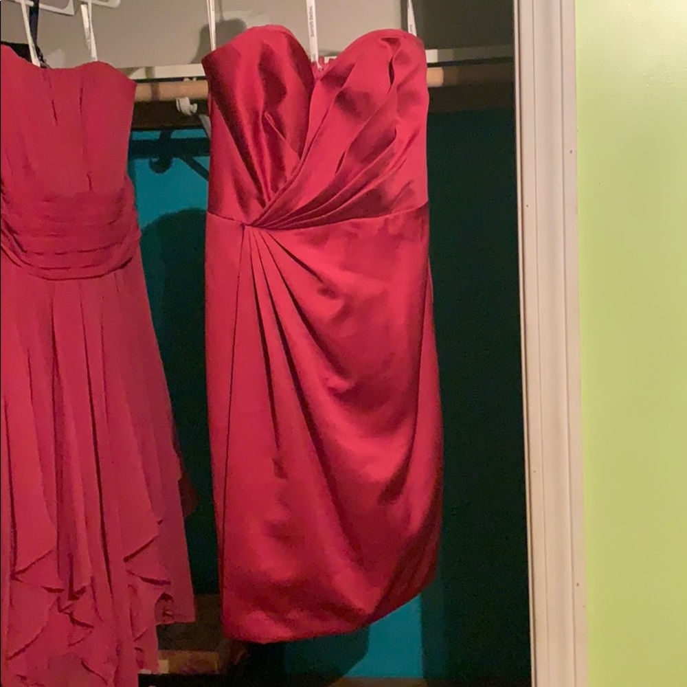 David’s bridal bridesmaid dress